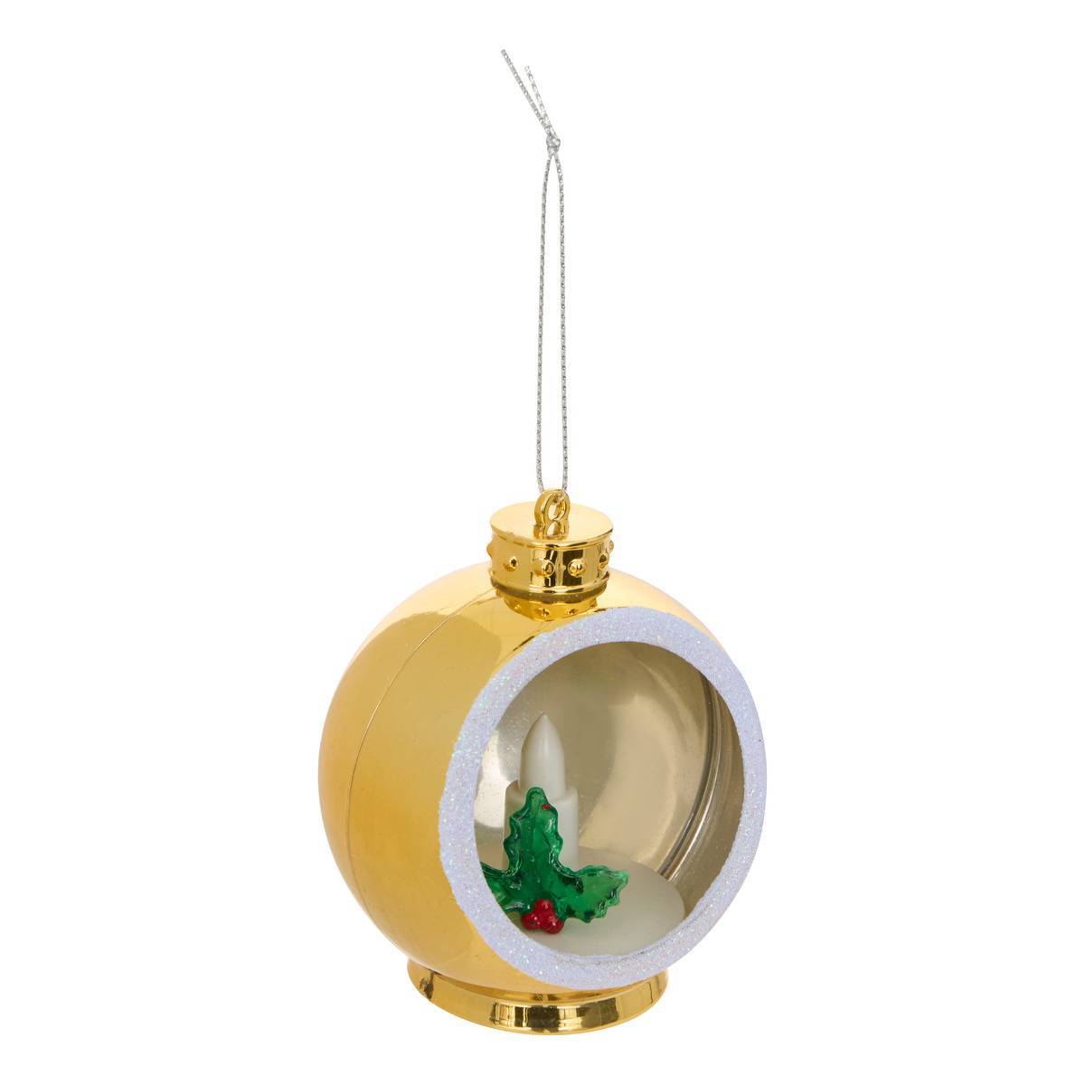 Feeric Christmas - Boule bougie de Noël lumineuse LED H. 8 cm à piles - Feeric Lights & Christmas - Image 2