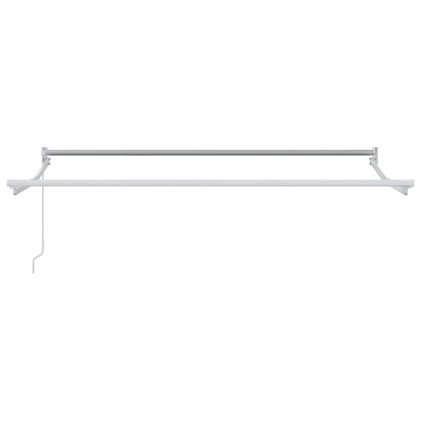 PANGIVO - Auvent rétractable aluminium jaune orange blanc 350 x 200 cm - PANGIVO - Image 5