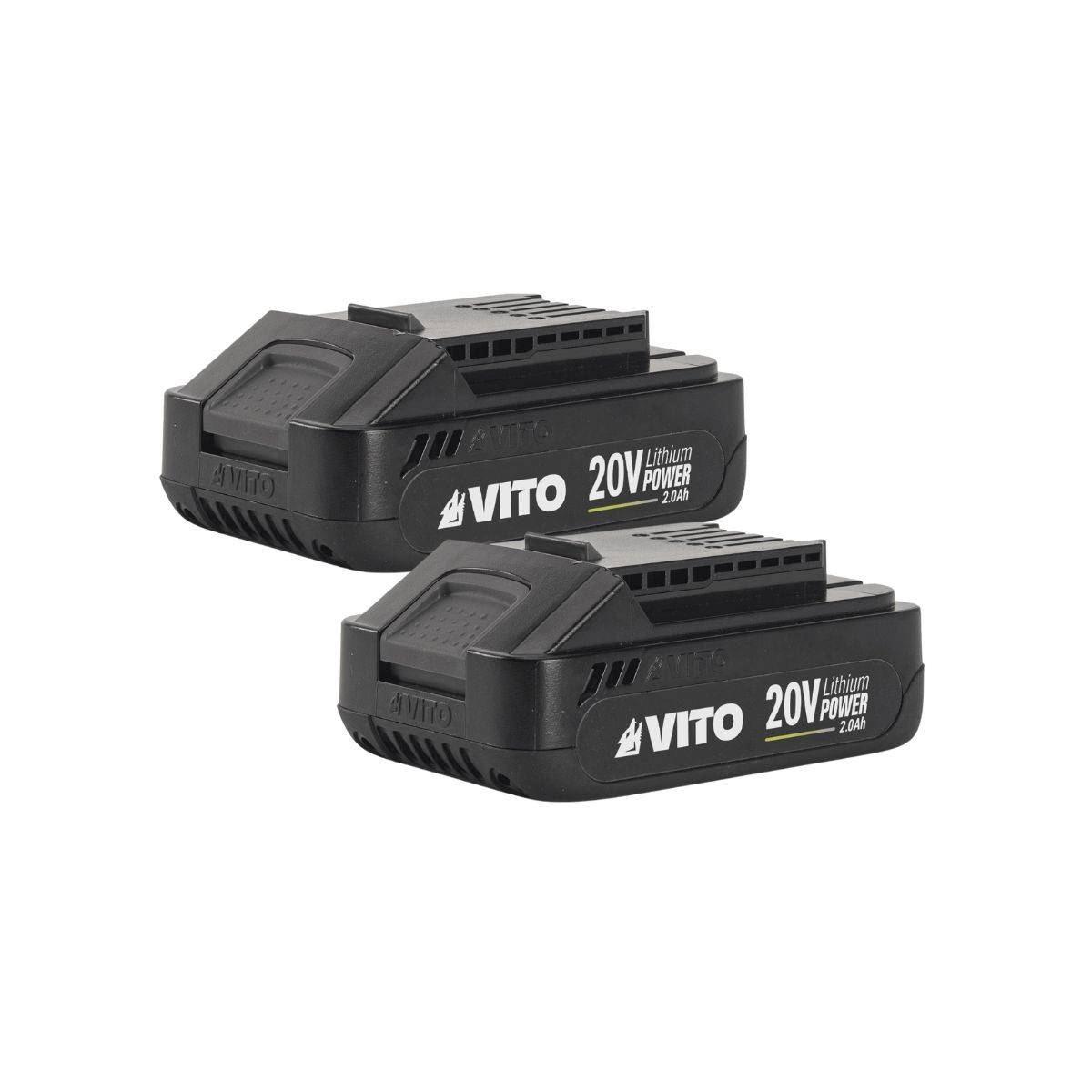 Coupe Bordure sans fil 20V + 2 Batteries 2AH + Chargeur + Jeu de 20 lames coupantes VITO - Imagen 3