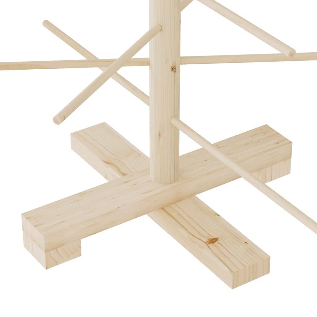 ComfortXL - Sapin de Noël en bois de pin décoratif à personnaliser pour fêtes intérieur 75 cm – ComfortXL Outdoor Living - Image 6