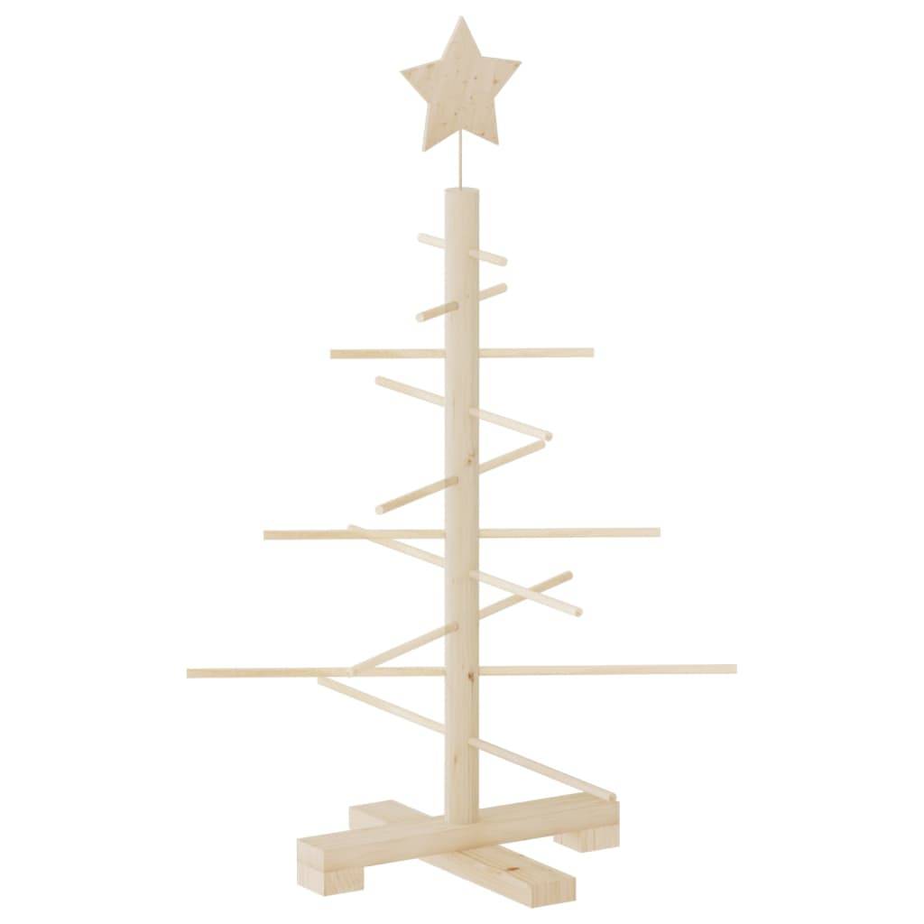 ComfortXL - Sapin de Noël en bois de pin décoratif à personnaliser pour fêtes intérieur 75 cm – ComfortXL Outdoor Living - Image 2