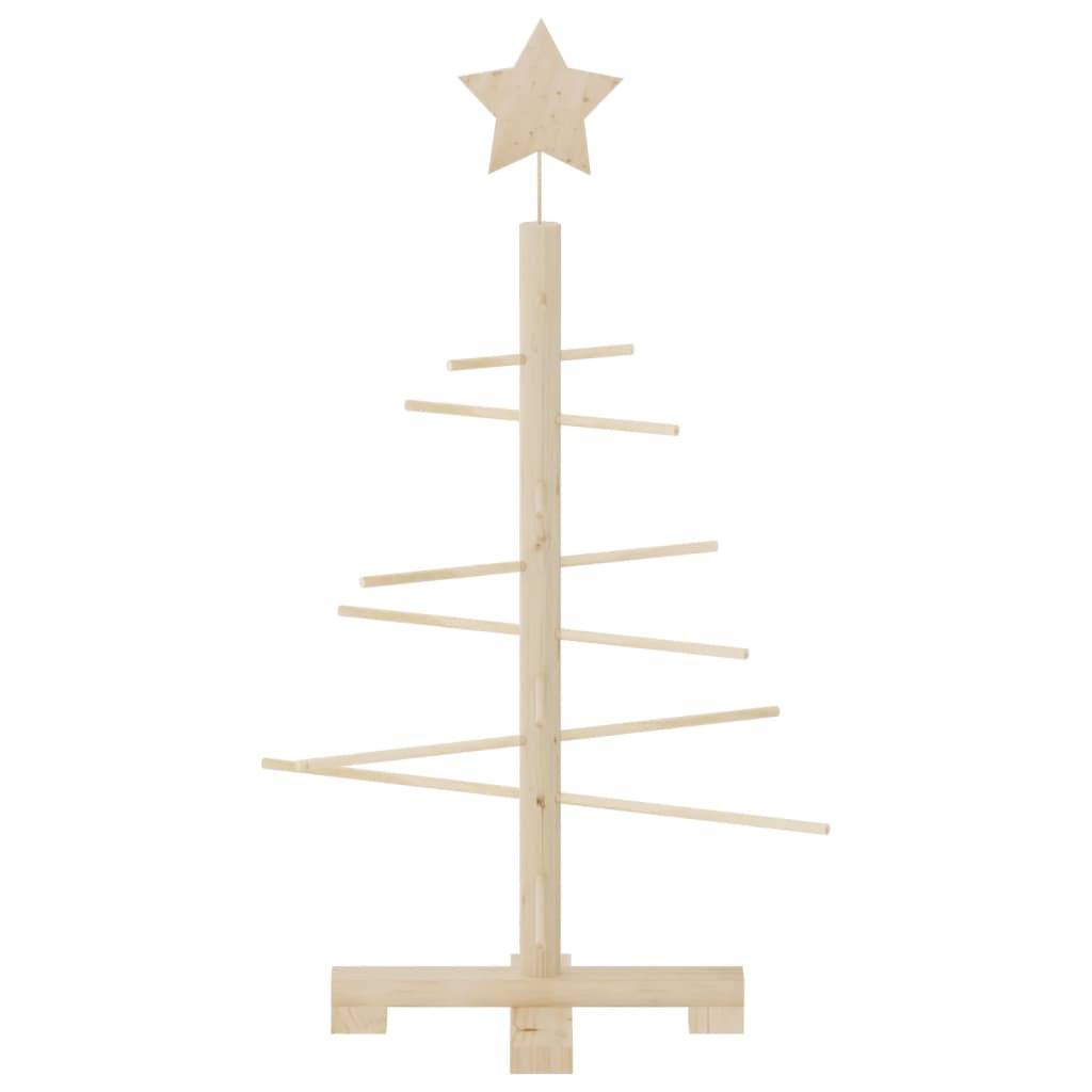 ComfortXL - Sapin de Noël en bois de pin décoratif à personnaliser pour fêtes intérieur 75 cm – ComfortXL Outdoor Living - Image 3