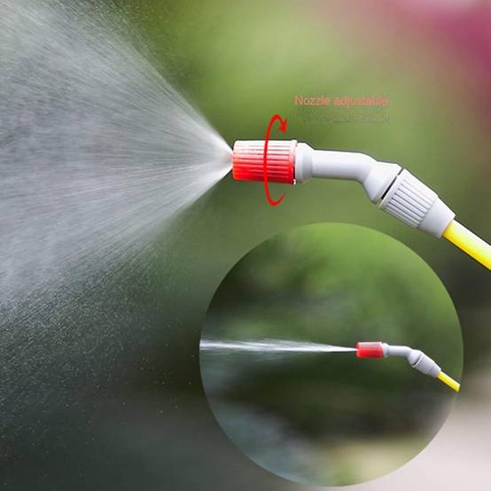 Buse de pulvérisation,Buse en acier inoxydable réglable antirouille Pulvérisateur Pièces de rechange pour pulvérisateur d'épaule 3L/5L/8L-Lytech - Image 3