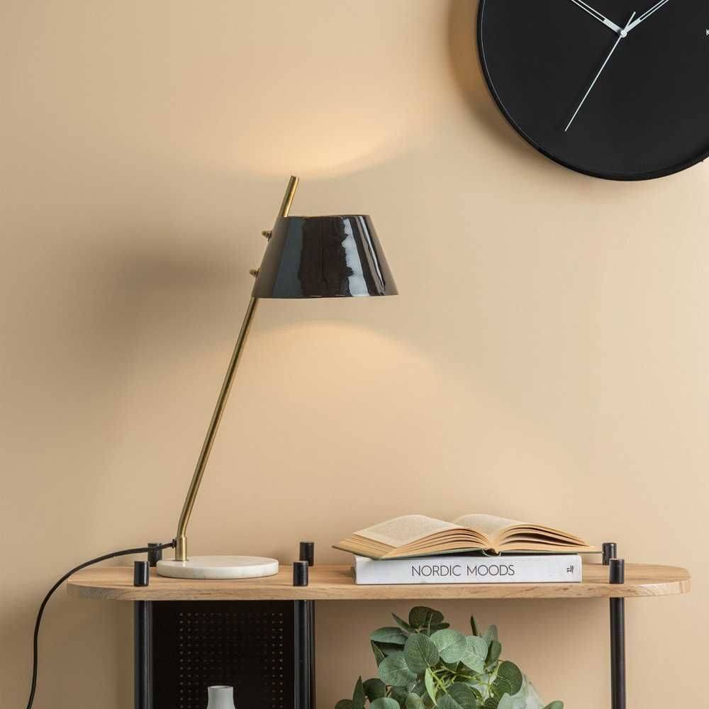 Leitmotiv - Lampe à poser en métal et marbre Savvy - Imagen 2