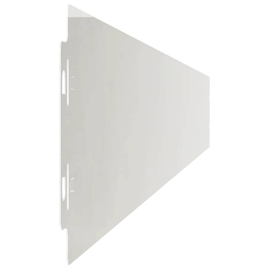 ComfortXL - Bordure Jardin Acier Inoxydable Délimitation Pelouse Chemins 103x10cm Argent - ComfortXL Outdoor Living - Image 6