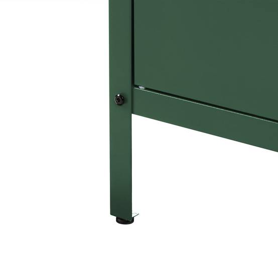 Beliani - Cuisine de jardin Acier Vert VILAMA - 80x50x90- Beliani - Image 9