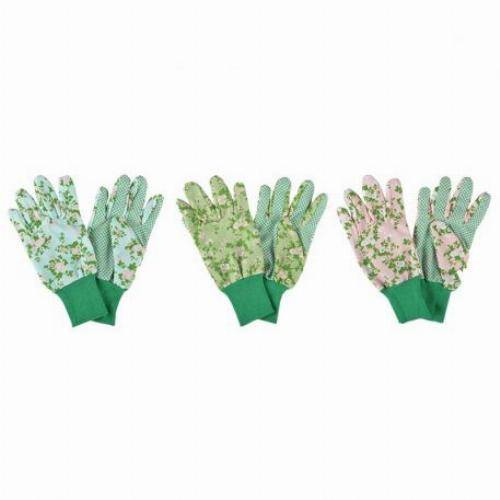 Esschert Design - Gants de jardinage motif fleuri - Protection durable - Imagen 4