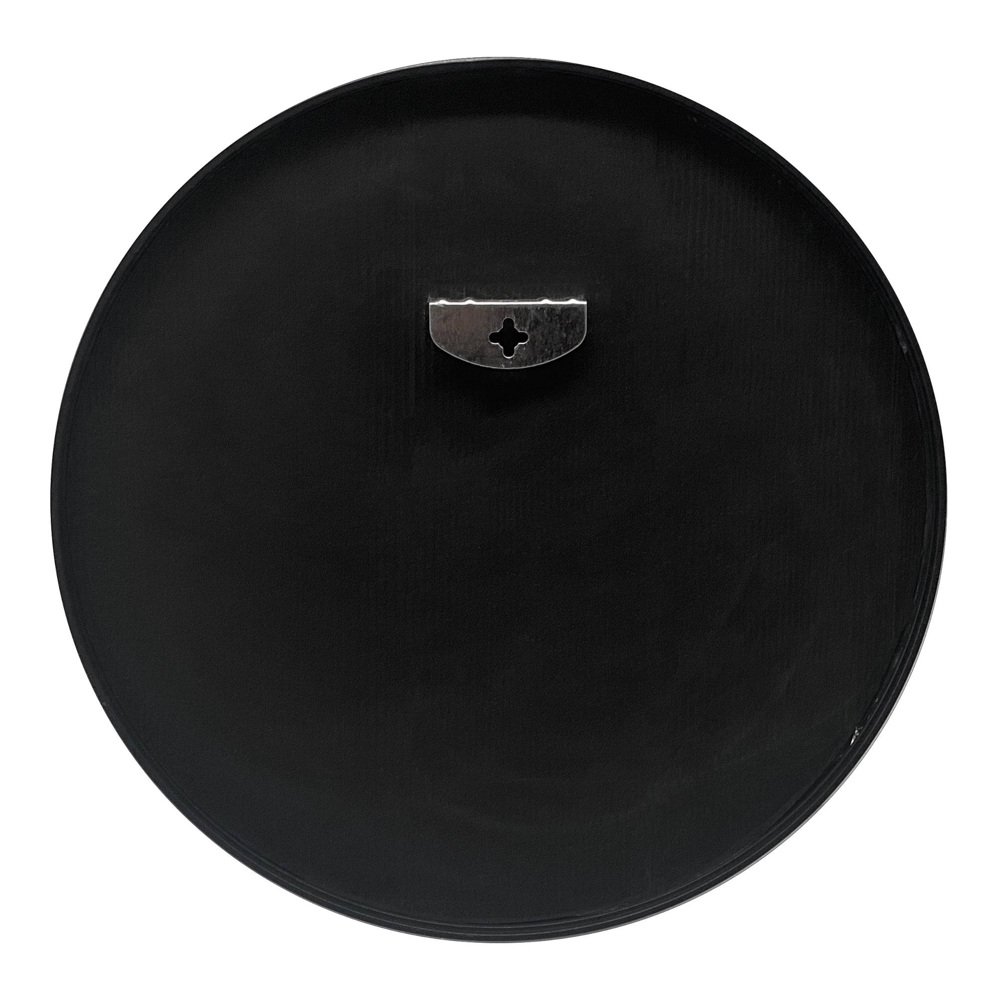 Helloshop26 - Miroir mural rond diamètre 40 cm noir - Image 3