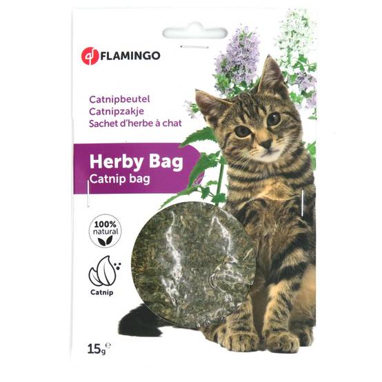 Catnip sachet de recharge 15 g pour chat - Image 1