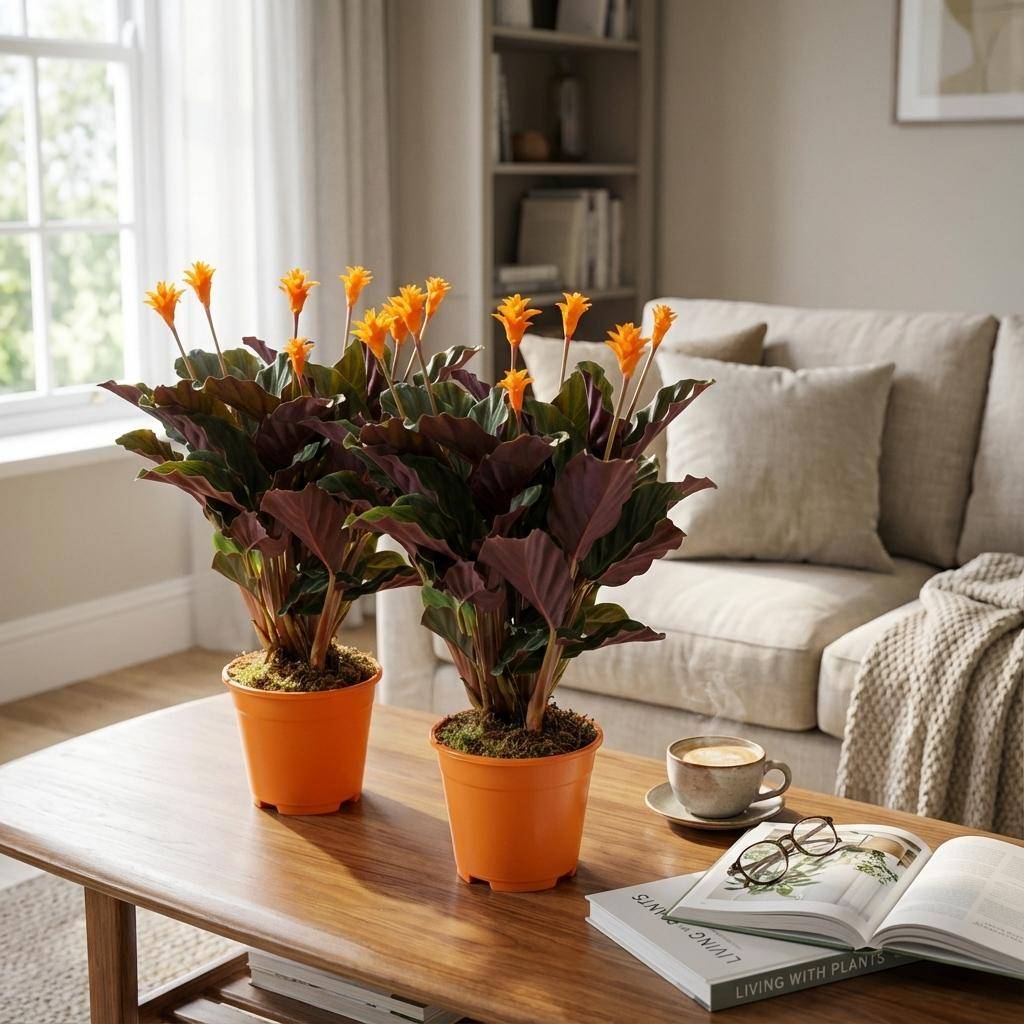 La Green Touch - Calathea Crocata - D14 H45cm - Image 5