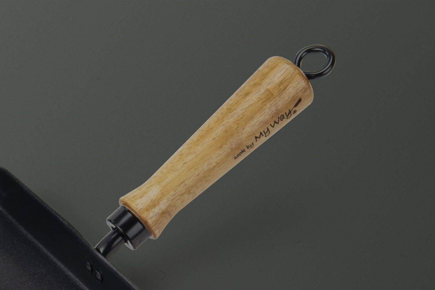 Poêle à œufs - 39 x 20 cm - En acier carbone - Compatible toutes plaques de cuisson - Myway - Imagen 3