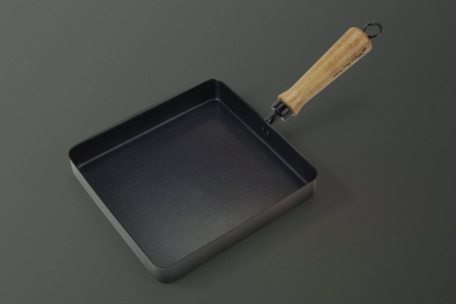 Poêle à œufs - 39 x 20 cm - En acier carbone - Compatible toutes plaques de cuisson - Myway - Imagen 6