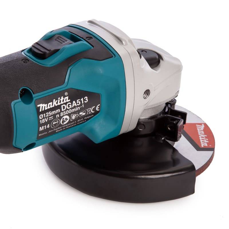 Meuleuse Ø125 mm 18V LXT - MAKITA - Sans batterie, ni chargeur - DGA513Z - Image 3