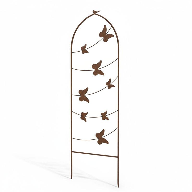 La Grande Prairie - Treillage de jardin papillon 38x2x119cm - Image 1