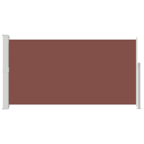 Store banne | Auvent latéral rétractable de patio 170x300 cm Marron Maison Chic - Image 4