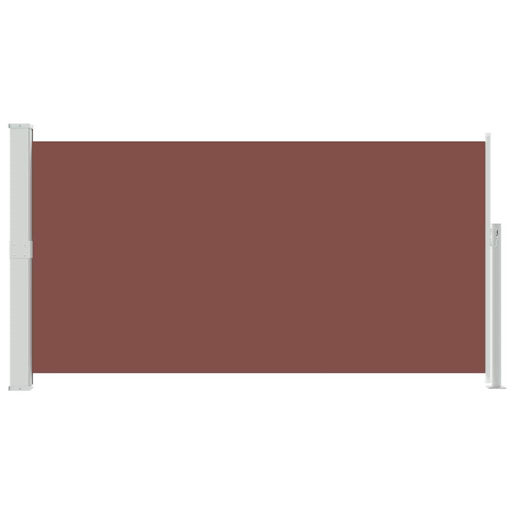 Store banne | Auvent latéral rétractable de patio 170x300 cm Marron Maison Chic - Image 4