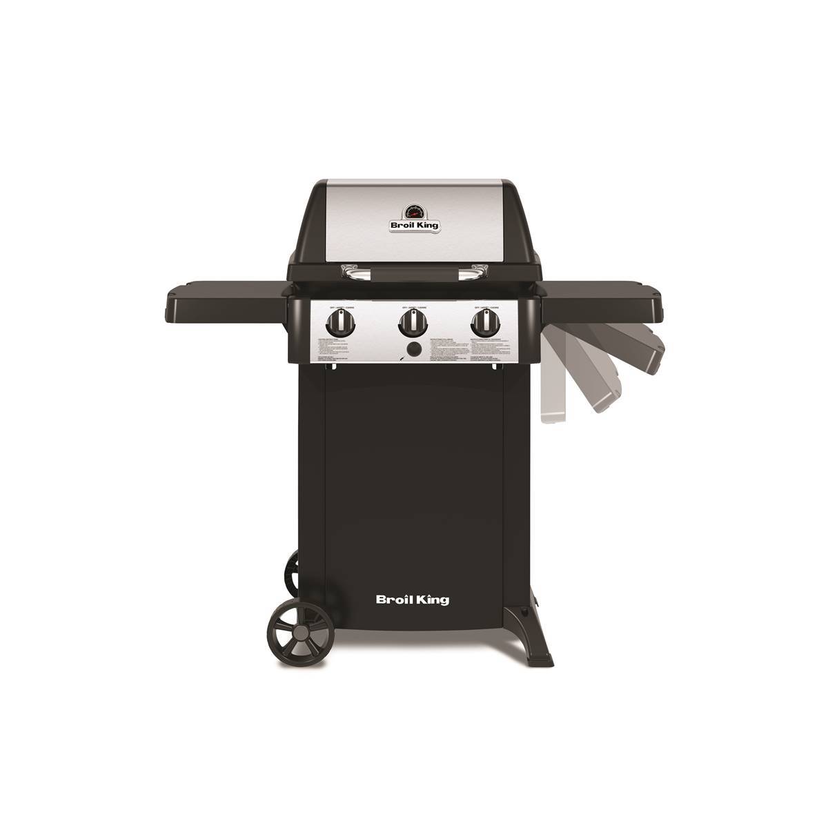 Broil King - Barbecue gaz Broil King Gem 310 Noir 3 brûleurs - Imagen 5