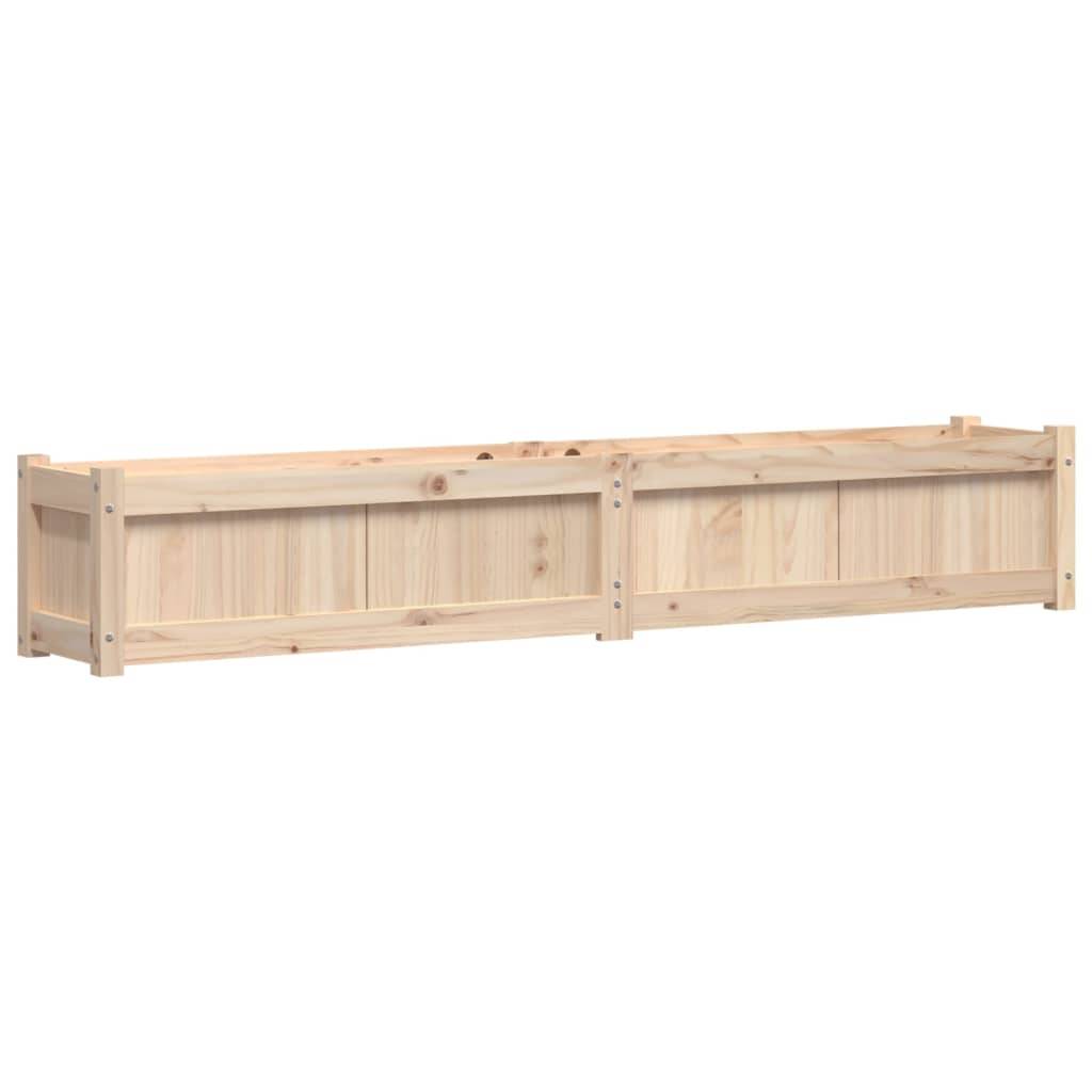 Maison Chic - Jardinière - Bac à Fleurs - Pot De Fleurs 180x31x31 cm bois de pin massif - Imagen 1