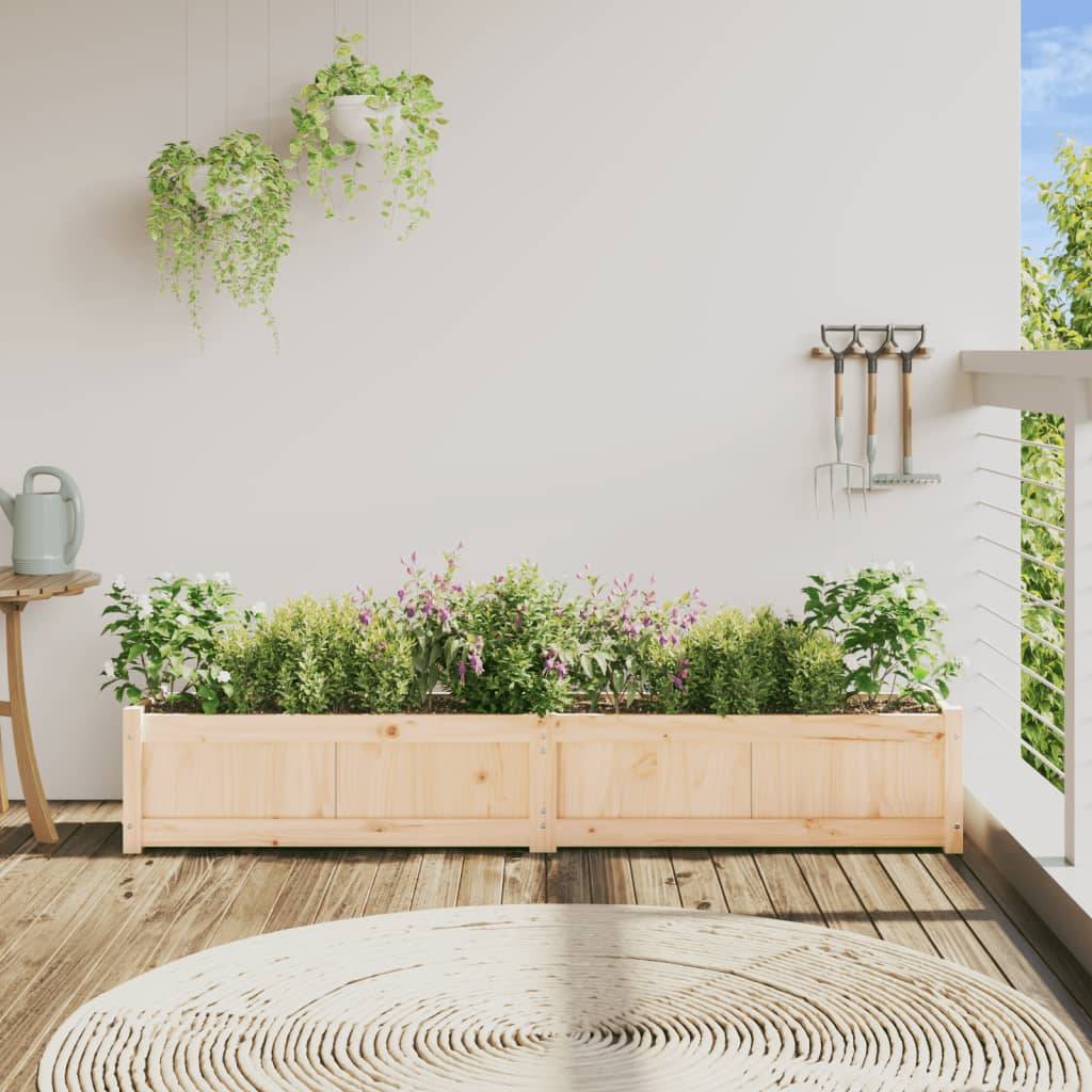 Maison Chic - Jardinière - Bac à Fleurs - Pot De Fleurs 180x31x31 cm bois de pin massif - Imagen 3