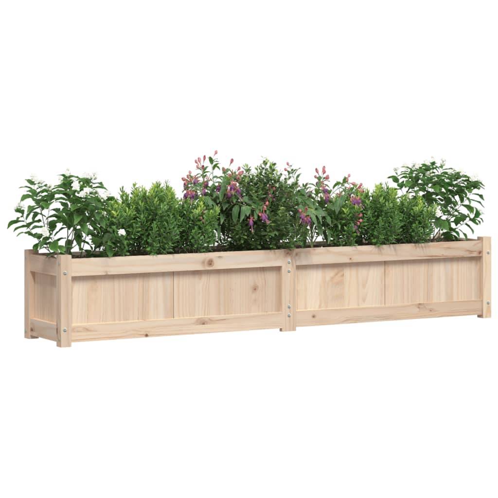 Maison Chic - Jardinière - Bac à Fleurs - Pot De Fleurs 180x31x31 cm bois de pin massif - Imagen 4
