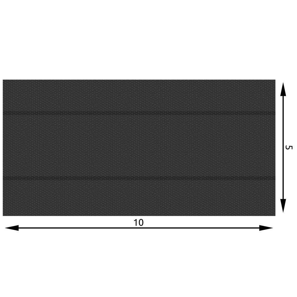 Helloshop26 - Bâche de piscine rectangulaire noire 500 x 1000 cm - Imagen 4