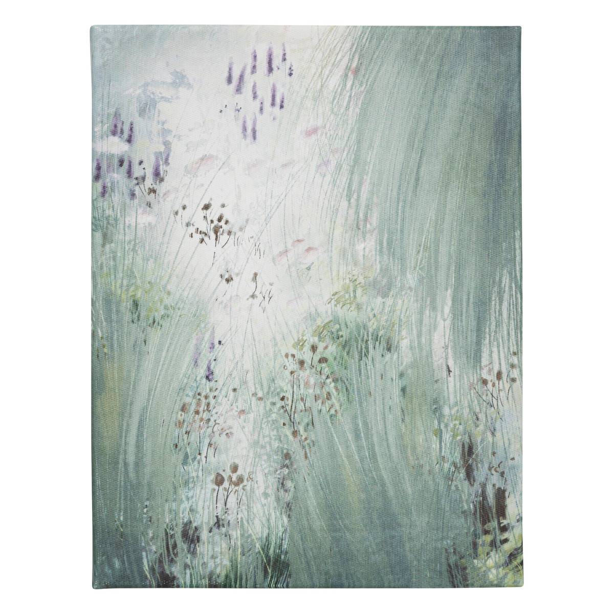 Atmosphera - Lot de 5 toiles imprimées nuance Bleu et Vert - Imagen 6