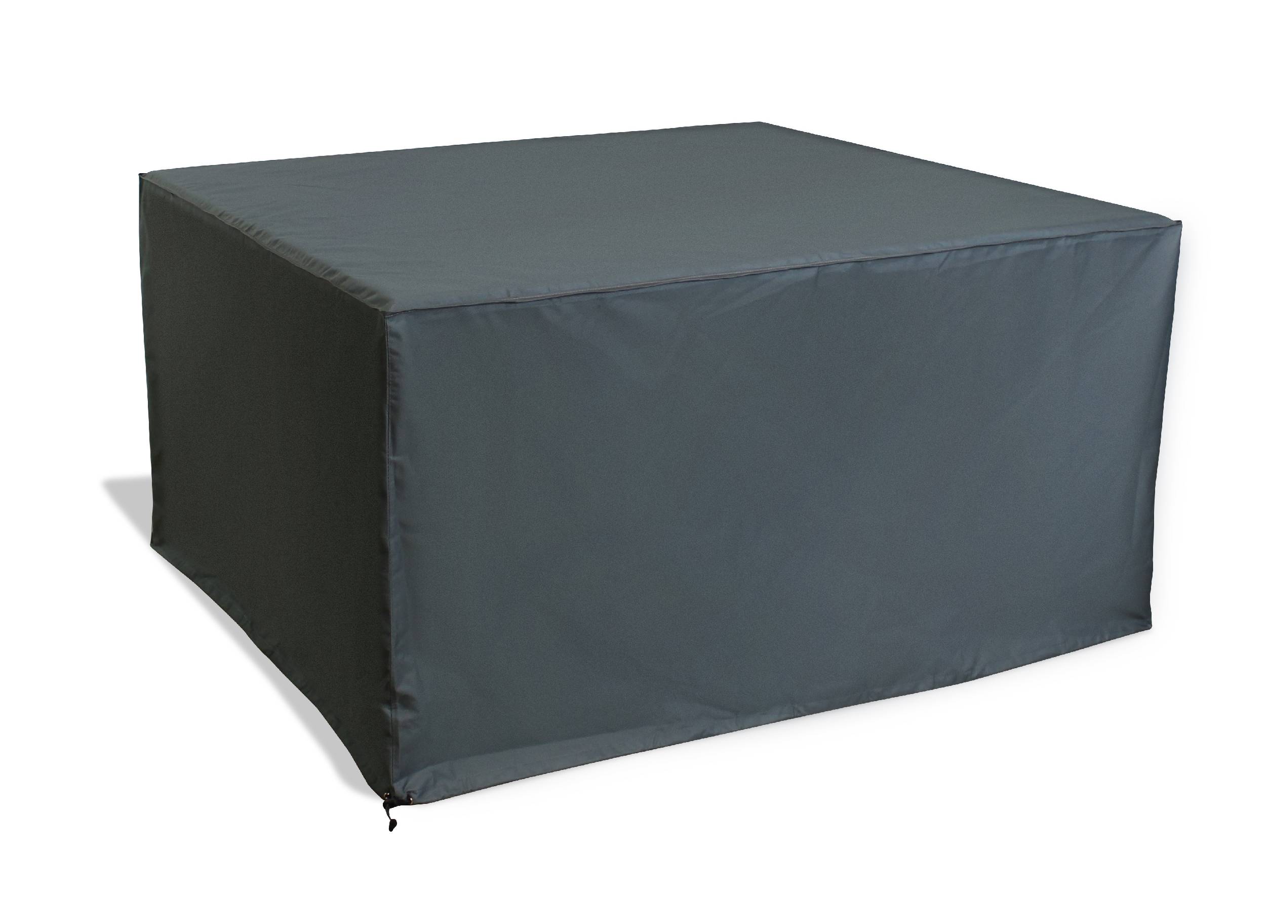 Dcb Garden - Housse de protection pour table de jardin en polyester - Gris ciment - OCEANE-LUNCH - Image 5