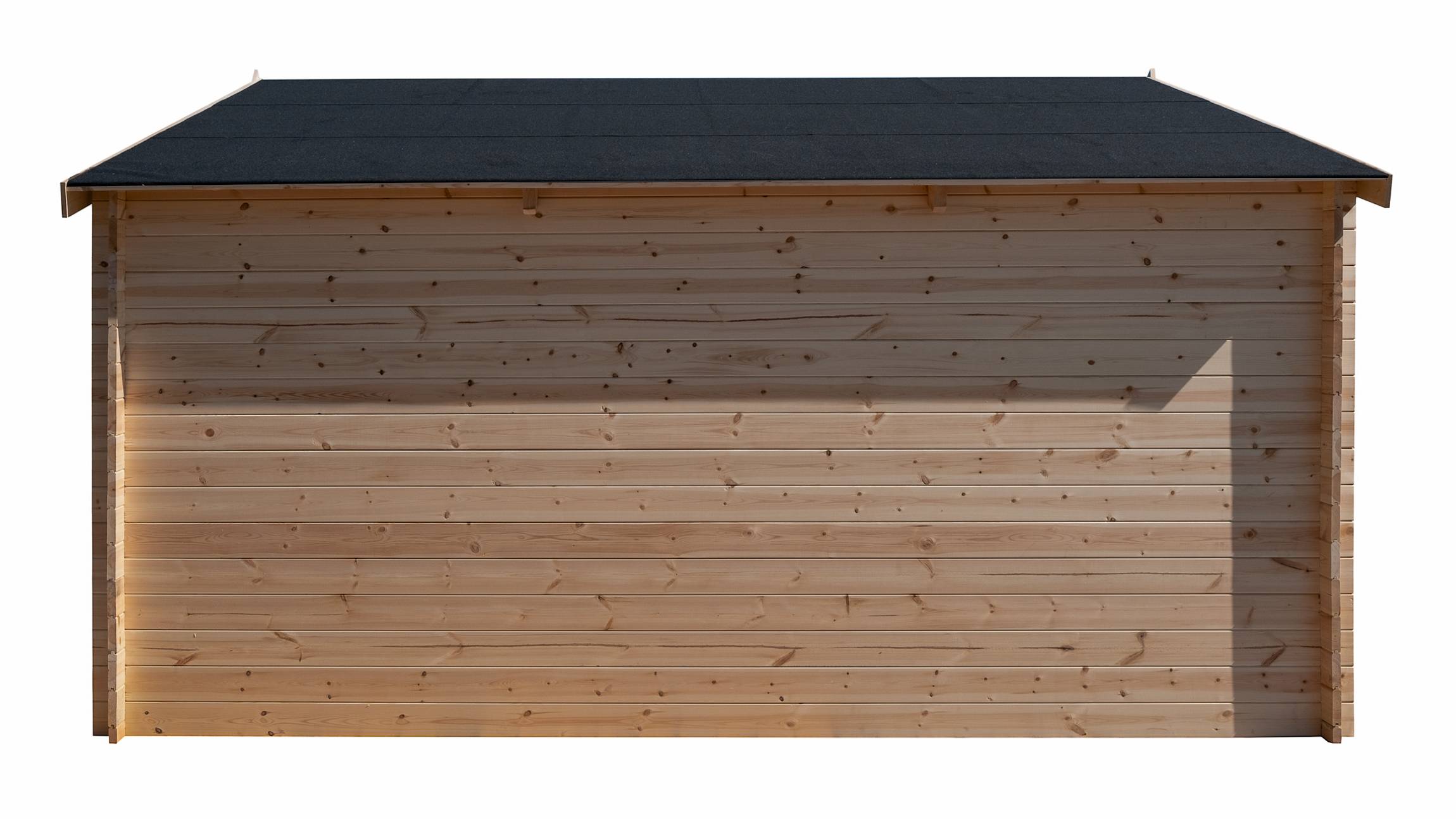 Abri de jardin bois, surface utile 17.35m², ep 28mm, 480x400,  INT048/GARTFLEX - Image 3