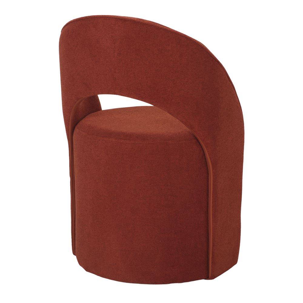 Pouf chaise fauteuil tapissé avec un style contemporain - modèle 010 - tuile - Image 4