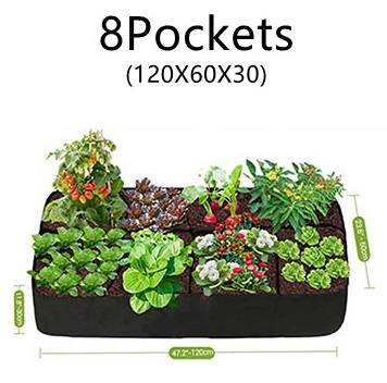 0 - Sac de plantation 120x60x30cm 8 compartiments - Image 3