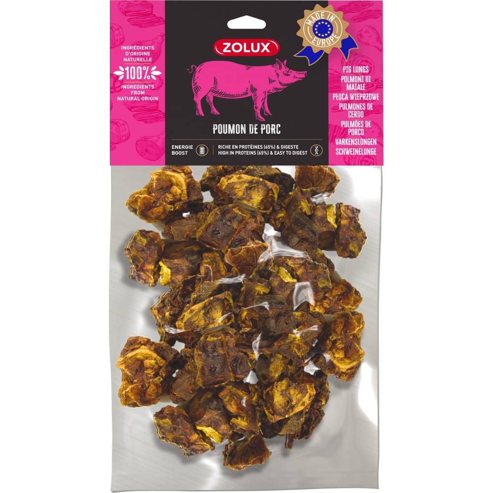 Zolux - Poumon de porc 150 g , friandise pour chien - Imagen 2