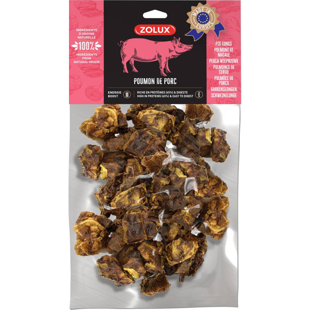 Zolux - Poumon de porc 150 g , friandise pour chien - Imagen 1
