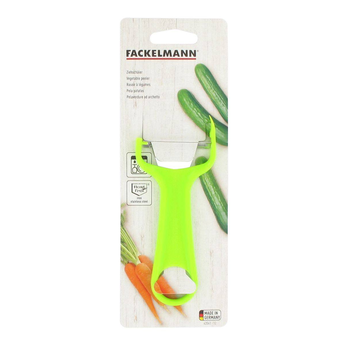 Rasoir à légumes, éplucheur à légumes 14 cm Fackelmann - Image 8