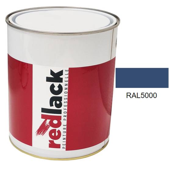 Peinture Bleu violet RAL 5000 Satiné multisupport 3L Redlack - Image 1