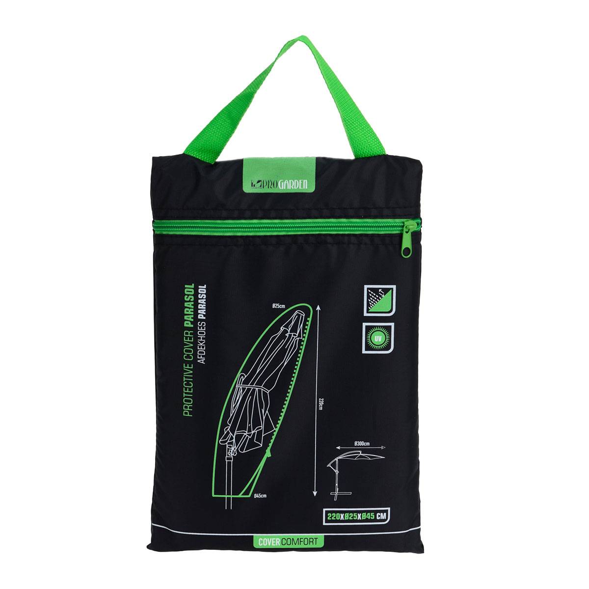 Housse de protection pour parasol déporté 220 cm - Cémonjardin - Imagen 1