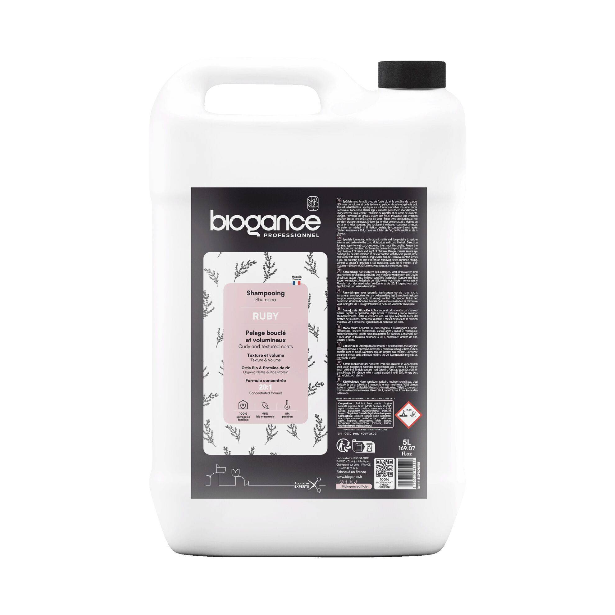 Biogance - Shampoing Ruby Texturisant Biogance BIOGANCE