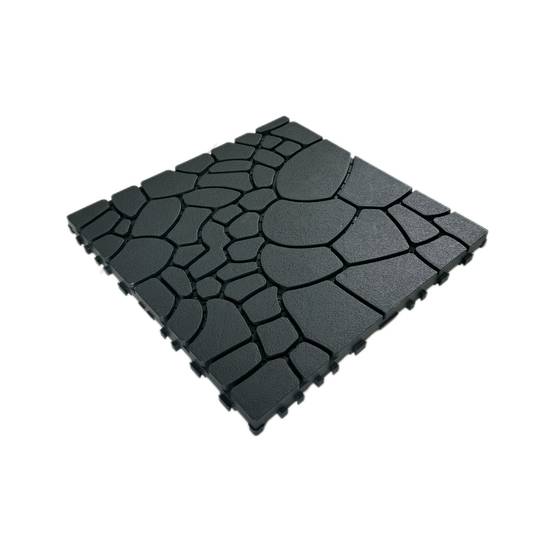 PANGIVO - Dalles de terrasse polypropylène griss 30 x 30 x 2 cm - PANGIVO - Image 1