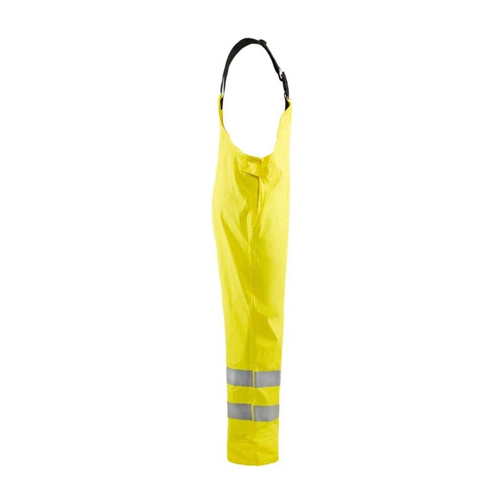 Cotte de pluie à bretelles haute visibilité Blaklader respirante Jaune XL - Image 3