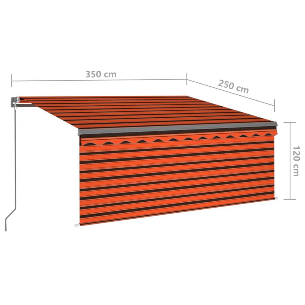 Prolenta Premium - Store banne Varlon Orange 3,5 X 2,5 - P87209O - Image 4