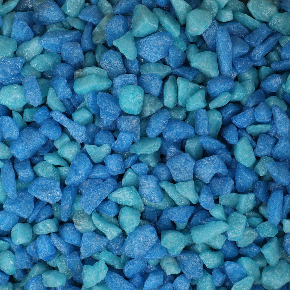 Gravier Gruzo Bleu Turquoise 6- 8 mm 1 kg pour aquarium - Imagen 2