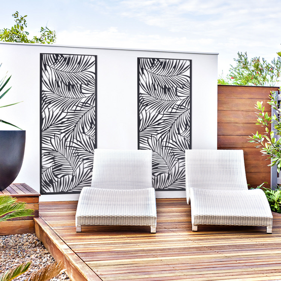 Panneau décoratif universel 150 x 50 CM PALM gris - Image 6
