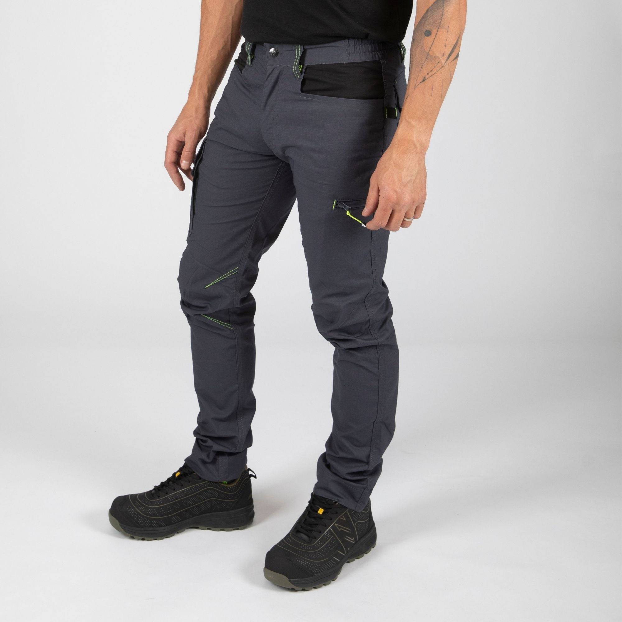 taille 38 - edward - pantalon de travail - 1386 gris - Image 1