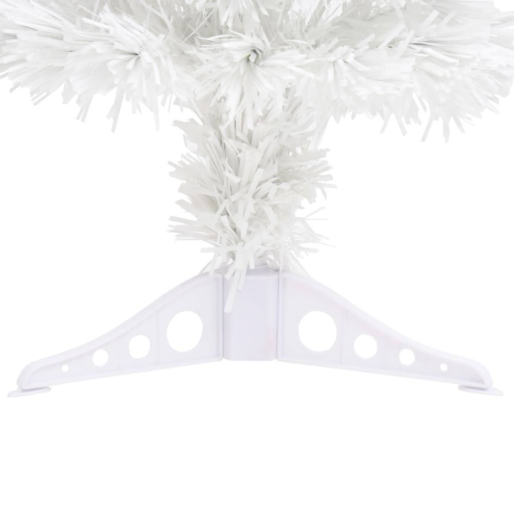 Vidaxl - Arbre de Noël artificiel pré-éclairé blanc 64 cm fibre optique vidaXL 328448 - Image 7