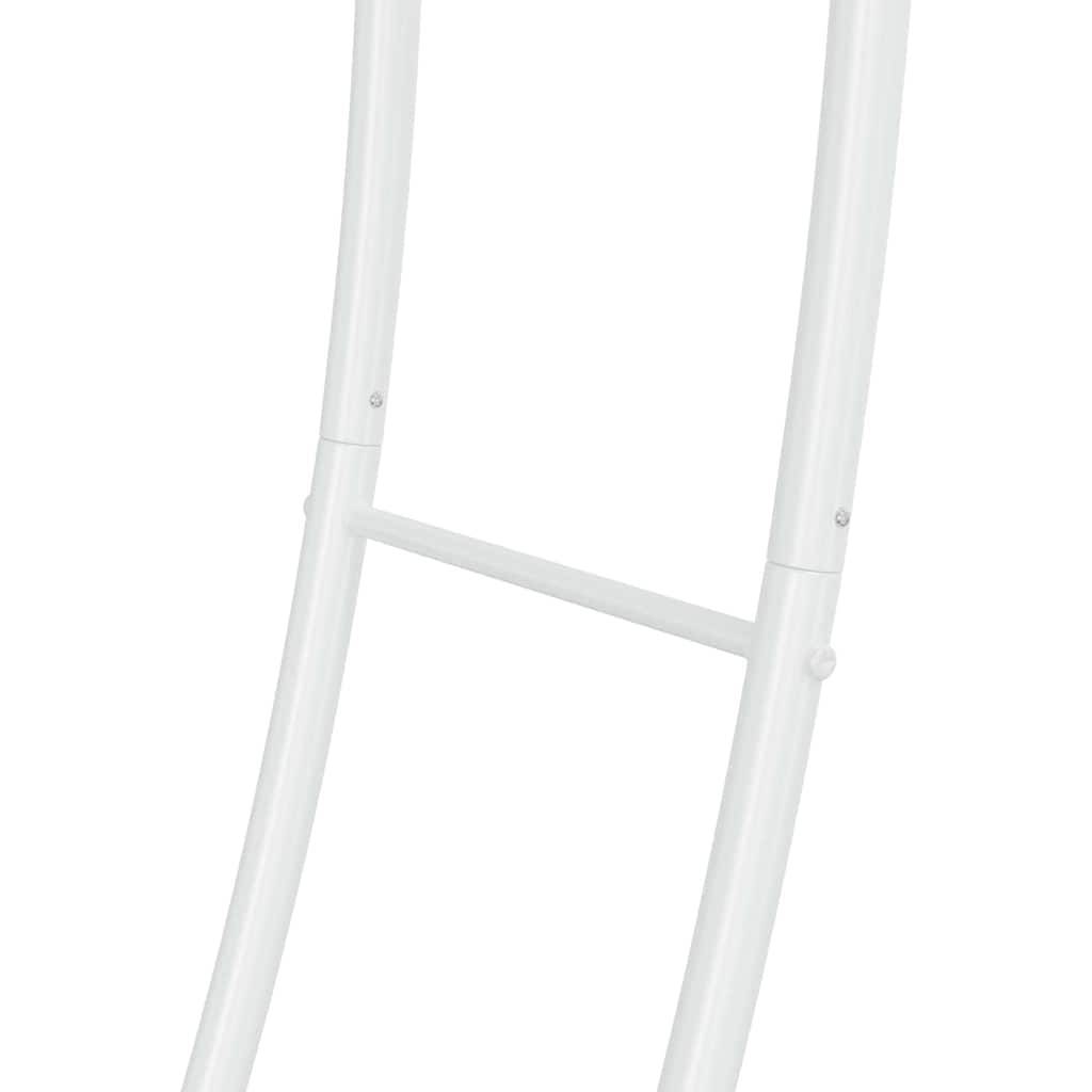 Arche de jardin en acier blanc pour cérémonie extérieure support décoratif 220cm - ComfortXL Outdoor Living - Image 8