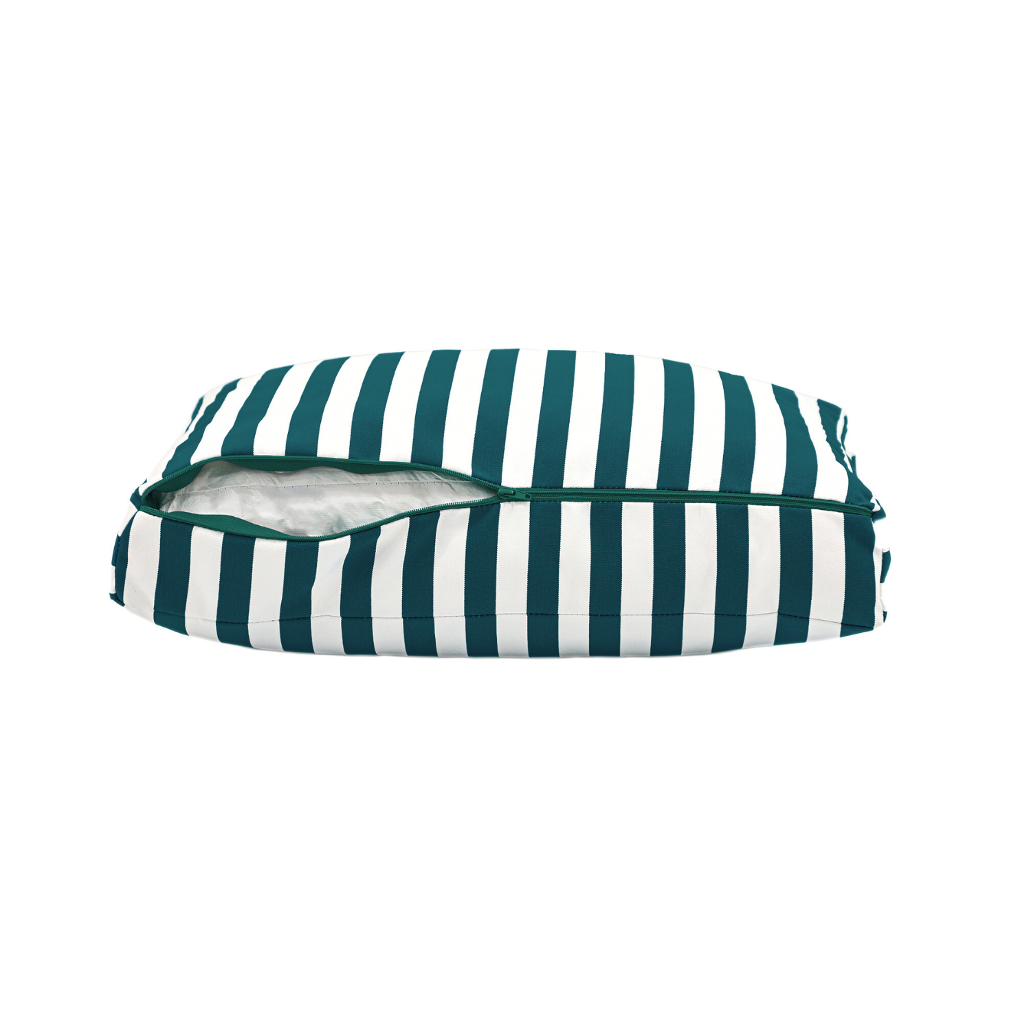 Coussins pour salon de jardin déhoussable 50x50cm Rayure vert - Déco arts - Image 8