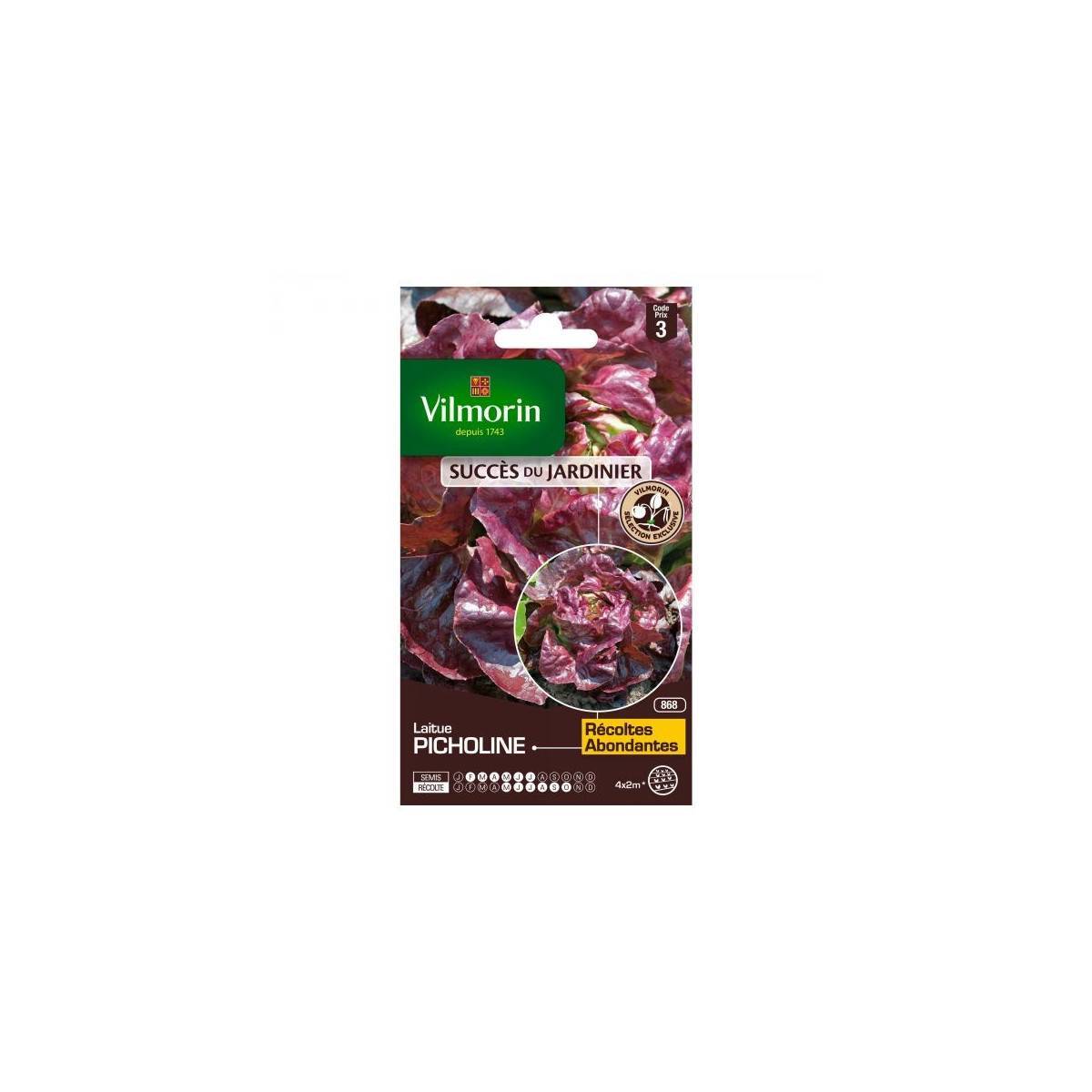 Vilmorin - Sachet graines Laitue Picholine pommée - Imagen 1