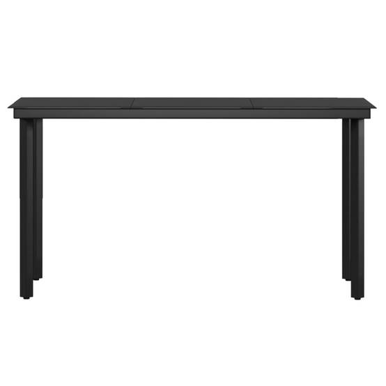 Table et Chaises de Jardin 4 Pers Résine Tressée Acier Extérieur Gris 5 pcs – ComfortXL Outdoor Living - Image 6