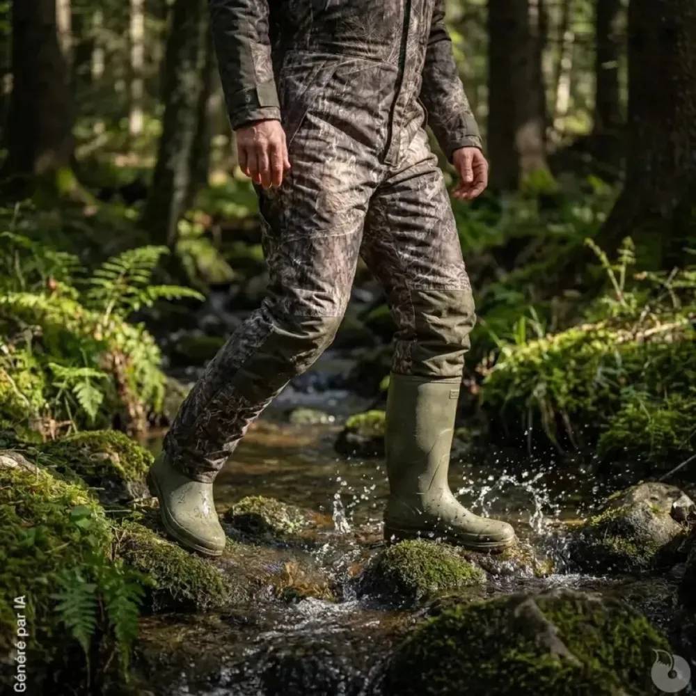 Ensemble de chasse Thermo Realtree homme : veste et salopette  Taille 3XL - Image 3