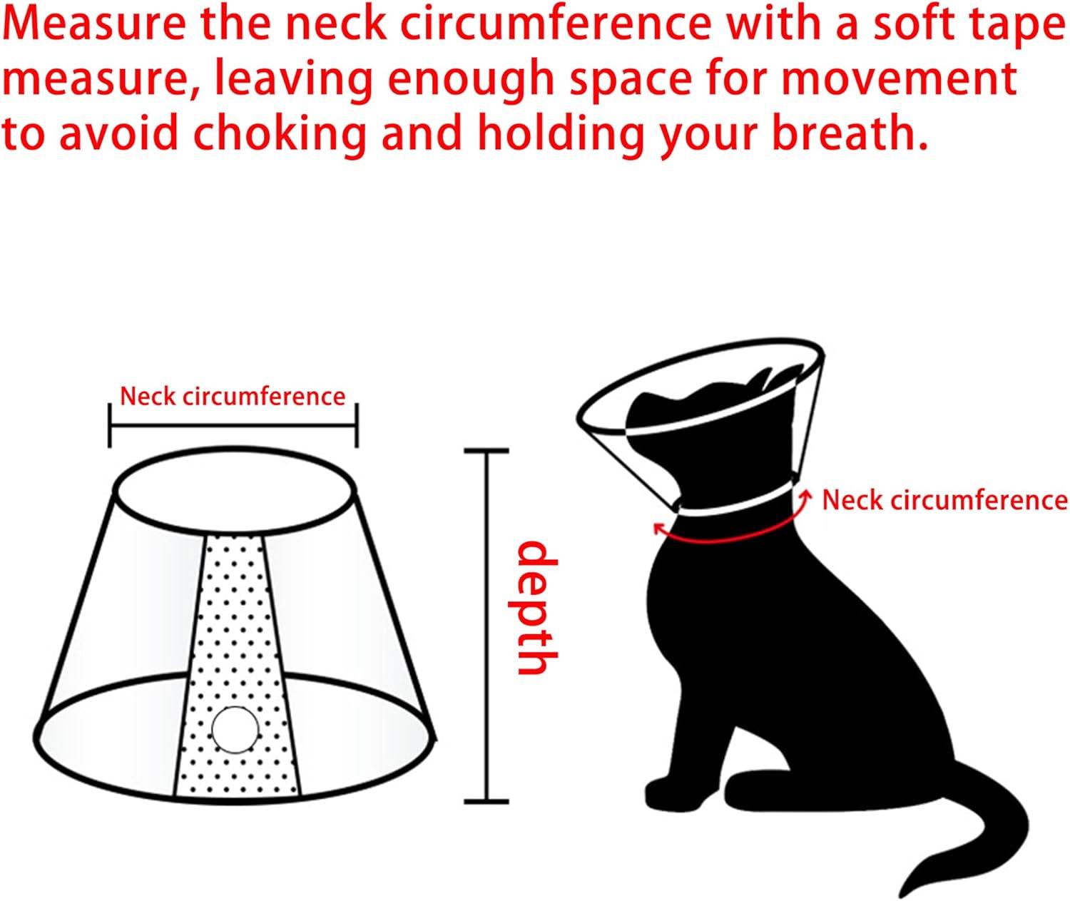 Collerette pour chien grand format - Cône anti-morsure réglable (48-52cm) - Protection confortable - Jusqu'à 100kg - Living123 - Image 4
