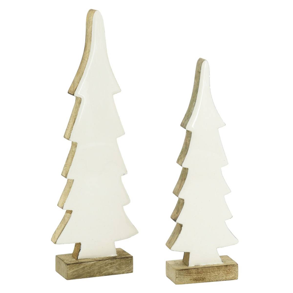 Aubry Gaspard - Sapins en manguier laqué blanc - Imagen 1